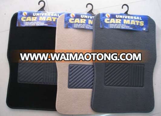 hot sale carpet car mats,car floor mat,carpet mat with pvc